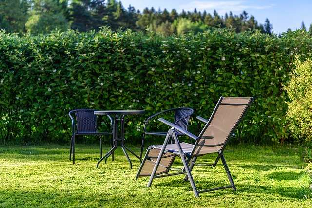 Der Garten bietet vielseitige Nutzungsmöglichkeiten