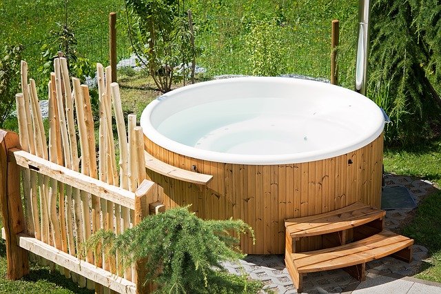 Entspannung pur im Hot Tub