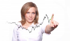 Entwicklung der Aktien und der Leitindizes; Bild: Konstantin Gastmann / pixelio.de