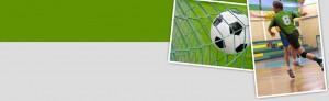 Fußball und Handball; Bild: © Alexander - Fotolia.com; © Smileus - Fotolia.com